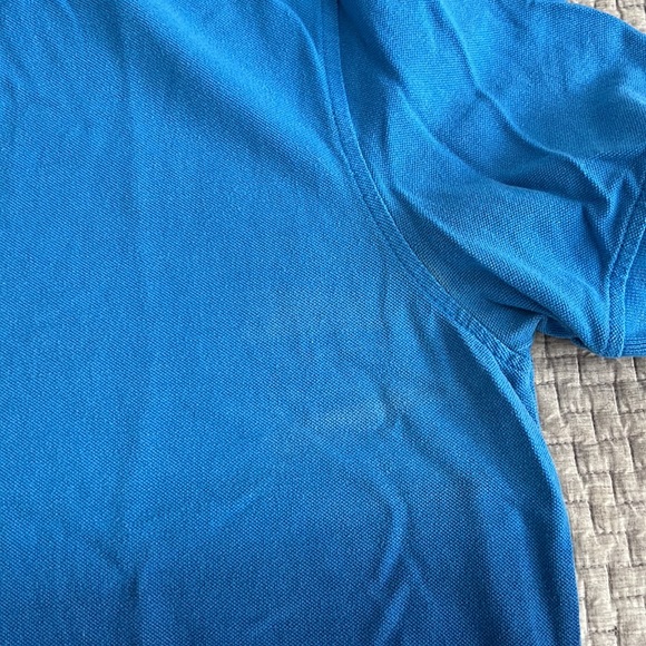 Men’s XL Tommy Hilfiger polo top. Ombré blue - Picture 3 of 5